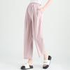 Pantalones de Mujer Embarazada 2025 Nuevo Verano Delgados Ropa Exterior Secado Rápido Sin Abdomen Cordón Ajustable Sueltos Talla Grande Pantalones Harlan Ropa de Verano