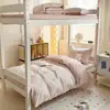Novo Modelo 2025 Conjunto de Três Peças 100% Algodão para Estudantes Conjunto de Roupa de Cama Puro Algodão para Dormitório Estudantil