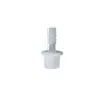 Conector de Manguera de Plástico con Púas Recto 1/2 Pulgada Rosca Macho Recto con Púas Conector Macho de Plástico PP Rosca Macho G1/2