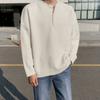 Suéter de cuello en V estilo coreano MYQ, suéter holgado para hombre, suéter de moda, suéter de abrigo grueso de otoño e invierno.