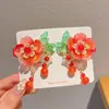 Accesorios para el Cabello Antiguos Super Inmortales Estilo Chino para Niñas Pinza de Pelo Paso a Paso con Borla Hanfu Infantil Adorno para el Cabello de Bebé de Primavera
