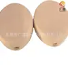 Esponja de banho oval de EVA moída, cabeça de escova de banho de espuma EVA branca, escova de esponja, escova para aplicar loção