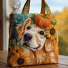 2026 Nueva Serie Transfronteriza de Cachorros Estampado Digital Bolso de Hombro Acolchado de Moda