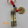 Novo Pingente Chaveiro Moeda Cinco Imperadores Chinoiserie Moeda de Cobre Carro Joia Artesanal Decoração Carro Estilo Étnico Pingente Barraca
