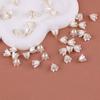 Colgante de Campanilla de Viento de Gloria de la Mañana de Perlas de Imitación Cuentas Sueltas Material de Accesorios para Joyería Hecha a Mano DIY para Colgar en el Coche Pulsera Pendiente