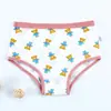 Gran Venta al por Mayor Algodón Peinado Ropa Interior Infantil Niñas Calzoncillos tipo bóxer Niñas Ropa Interior Corta Niñas Pequeñas y Medianas