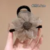 Pinza para el Cabello de Flor de Malla para Cabello Fino, Pinza Tiburón Nueva de Gama Alta para Mujer, Accesorio para el Cabello