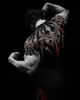 Breathedivinity2025 Nuevos Mallas Deportivas Elásticas de Secado Rápido Manga Corta Venom para Hombres y Mujeres