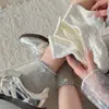 Nuevos Calcetines de Moda Japonesa Versátiles Dulces Estilo Universitario para Mujer con Colgante en Relieve Flor de Encaje Calcetines Cortos