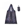 Bolsa de compras plegable en stock creativa bolsa de compras portátil transfronteriza poliéster 190T bolsa de compras de supermercado con estampado al por mayor
