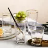 Taza de agua de Phnom Penh de estilo japonés de vidrio con martillo, taza creativa sencilla para el hogar, taza de té para jugo con estilo