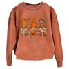 Suéter de cuello redondo para hombre y mujer de Halloween, suéter de punto para hombre con estampado digital 3D, suéter multicolor para vacaciones, top de calabaza para hombre