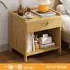 Estante de almacenamiento para mesita de noche para dormitorio en casa, gabinete de almacenamiento multifuncional de varias capas, mesa auxiliar de tamaño pequeño, mesita de noche