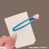 Exquisito Pasador de Pelo con Lazo Estilo Coreano en Serie de Colores Dopamina, Pasador para el Frente para Mechones Sueltos y Flequillo, Pinza Bb