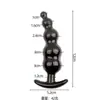 Perlas Anales Tapón Anal de Goma Suave Desarrollo Anal Perlas Anales Entrenamiento SM Masaje de Próstata Tiras Anales Productos para Adultos Venta al por Mayor