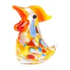 Enfeites Criativos de Galo Esmaltado Ornamentos de Animal Colorido de Frango Japonês Contas Esmaltadas Ornamentos para Sala de Estar Acessórios para Casa Japoneses