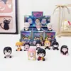 Nueva caja ciega mini linda de Demon Slayer figura de resina de moda muñeca de anime mercancía coleccionable al por mayor