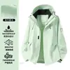 Chaqueta Exterior 3 en 1 con Forro Polar Desmontable Ropa de Trabajo Resistente al Viento e Impermeable Ropa Exterior Logo Personalizado