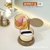 Outlet de Fábrica Caixa de Armazenamento Beauty Egg Desktop Lente de Contato de Beleza Tubo de Cosmético Quarto de Dormitório Base com Air Cushion Pincel de Pó Rack Giratório à Prova de Poeira