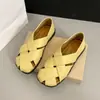 Elegantes Zapatos de Mujer de Punta Cuadrada y Boca Baja, Novedad Verano 2026 Estilo Retro Francés, Suela Suave, Calados, Sandalias Tejidas Transpirables