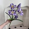 Floração Total Flor Grande Tulipa Giratória Decoração Suave para Casa Projeto Flor Artificial Nórdica Conjunto de Casamento Flor Falsa
