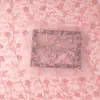 Tecido de renda floral bordado de fábrica para vestidos, camisas, moda, bolsas, almofadas e travesseiros