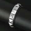 Pulsera de Cadena Estilo Punk Multicapa Nueva Europea y Americana para Hombre Fresca y Atractiva Pulsera de Remaches para Motocicleta Correa de Muñeca Accesorios Transfronterizos