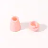 Fivela colorida de plástico com capuz e cordão para moletom e jaqueta, fivela antiderrapante para cordão, fivela decorativa DIY para cós elástico