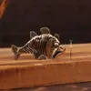Venta Caliente Transfronteriza Pequeños Adornos Animales de Dibujos Animados Creativos Personalidad Retro Adornos de Micro-Paisaje Productos Metálicos Mini Adornos