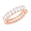 El bestseller transfronterizo de Tilini: Anillo creativo de círculo completo con zirconia para mujer, venta al por mayor de fabricante de joyería transfronteriza