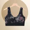 Ventas Directas de Fábrica, Modelo Más Vendido Transfronterizo en el Sudeste Asiático, Sujetador de Espalda sin Costuras con Cierre Frontal, Sujetador Push-Up sin Aros para Mujeres de Mediana Edad y Mayores