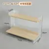 Estante de Almacenamiento de Escritorio Acrílico Estante de Almacenamiento de Cosméticos para Tocador Gabinete de Exhibición para Taza de Agua Doméstica, Taza de Té, Taza de Café