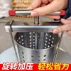 Espremedor de água para recheio de vegetais aço inoxidável espremedor manual máquina de suco doméstica desidratador de vegetais espremedor de recheio de dumpling água de vegetais