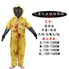 Resident Evil Mutação Infectado Zumbi Fantasia Creche Halloween Terror Médico Radiação Nuclear Roupa Pai e Filho