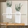 Ponto transfronteiriço estilo boho simples vaso semicírculo interior flor rack pendurado na parede vaso de flores decoração de casa