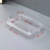 Caja de Embalaje Nueva para Rollo de Pastel con Tapa del Fabricante Caja Desechable para Pastel de Crema Antigua con Blíster Transparente Tamaño Grande
