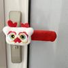 2026 Nueva Decoración de Manija de Puerta de Danza del León para Fiesta de Inauguración, Mudanza, Nuevo Hogar, Decoración de Escena de León de Peluche
