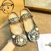 Zapatos de ballet con estampado de lunares estilo Ins, leopardo KT, accesorios para DIY, dijes de zapatos de moda y versátiles, hebillas decorativas para zapatos con agujeros