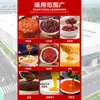 Máquina llenadora de salsa de ostra y salsa de pollo, equipo de llenado cuantitativo de gravy y salsas, línea de producción de llenado de líquidos de alta viscosidad totalmente automática