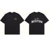 Marca de Moda Americana Cole Buxton Camiseta Minimalista con Logo de Letras y Eslogan Estampado High Street Manga Corta Top Holgado