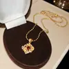 Conjunto de Anillo Abierto con Flor de Circonita Vintage, Pulsera y Collar Estilo Palacio Retro Joyería Elegante para Mujeres