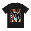 [Camiseta de Algodón Talla Europea] Rapper Chief Keef para Presidente Camiseta Europea y Americana Otros