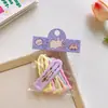 Presilha BB Fosca Degradê Doce Cremosa Coração de Menina Grampo de Cabelo Versátil Estrela de Cinco Pontas Cabelo Solto Lateral Acessório de Cabeça Feminino
