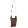 Bolso Pequeño Cuadrado Nuevo para Exteriores Transfronterizo, Bolsa de Algodón Rellena para Botella de Agua, Bolso Cruzado Deportivo Versátil, Bolso para Teléfono con Ranura para Tarjeta de Hombro Único para Mujer