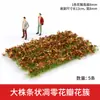 Materiais para Modelo Arquitetônico de Mesa de Areia, Paisagem em Miniatura DIY Aglomerados de Flores Feitos à Mão