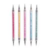 Furadeira de unhas ponto flor agulha 5 pivô broca unha francesa fototerapia lantejoulas de unhas Rod 5 Pack