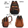 Estudiante de Secundaria y Preparatoria Hombres Negocios Casual Simple Combinable Gran Capacidad Casual Computadora Viaje Mochila Escolar
