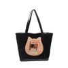 Mochila de gato fofo de biscoito de inverno para viagem 2024, nova bolsa estilo faculdade, bolsa de mão, ombro, bolsa axilar