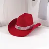 Sombrero de ala ancha estilo vaquero bohemio unisex turquesa de moda para banda de sombrero Temu