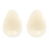 Almohadillas Levantadoras Sólidas Forma de Gota de Agua para Mujer, Protectores de Pezón Push-Up sin Tirantes, Sujetador Invisible Ultra Fino que No se Marca para Vestidos sin Tirantes y Vestidos de Novia